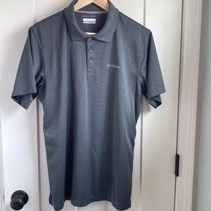 Columbia Men's Omni-wick Polo gray medium